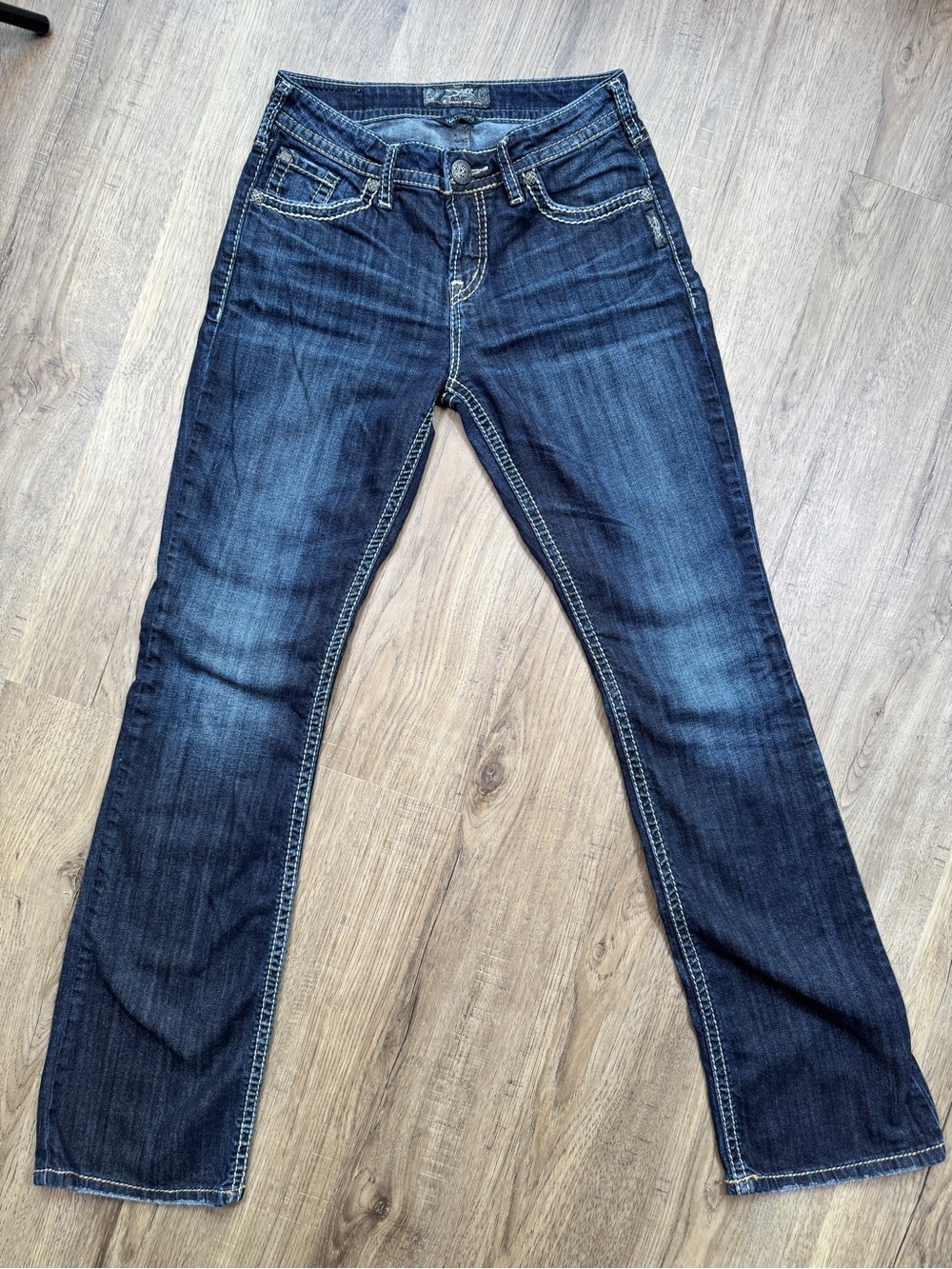 Silver Natsuki Dark Wash Jeans - Size W27 / L33